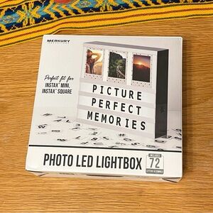 Photo LED Lightbox 72 Letters & Symbol (Background Sign for LIVE Shows)